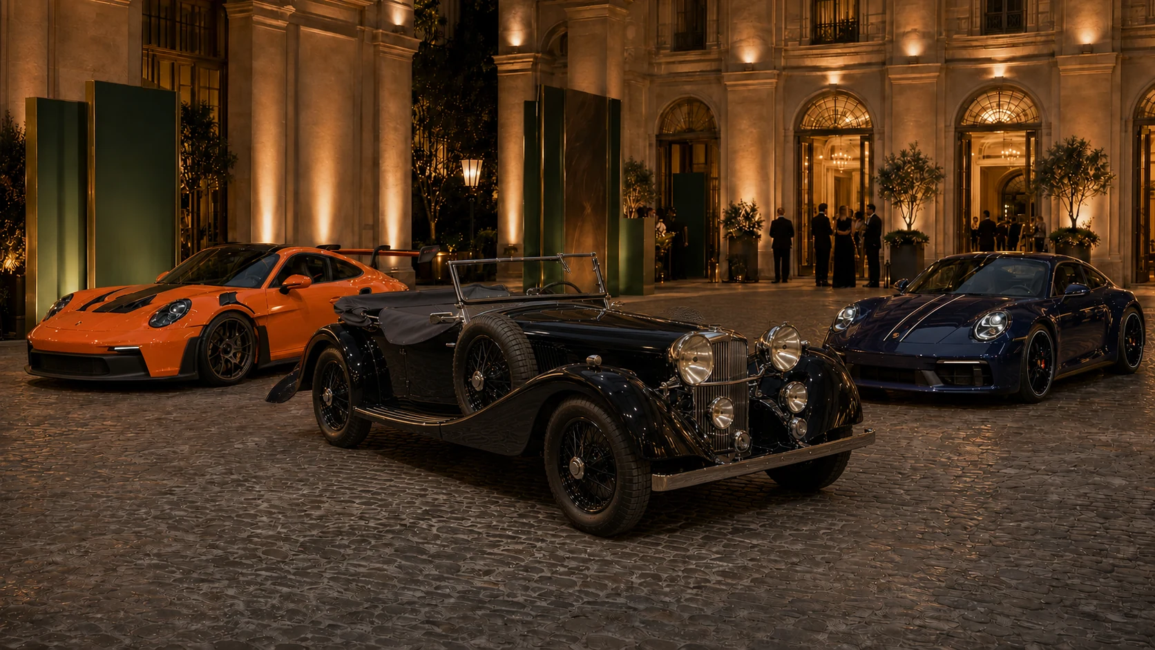 Collector cars at Portrait Milano